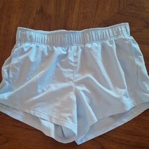 Athletic Works Women's Sky Blue Athletic Shorts